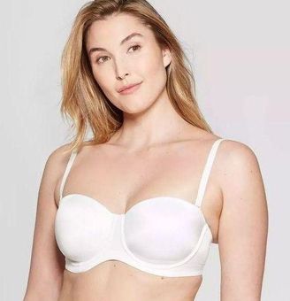 Auden White Bra 40C Bralette Demi Wire Intimate Lingerie Casual T-Shirt  Tank NWT Size undefined - $14 New With Tags - From Alexis