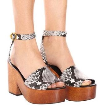 Tory Burch Snakeskin Leather Platform Heels Size  - $150 (49% Off  Retail) - From Kenzie