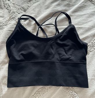 NVGTN Black Sports Bras for Women