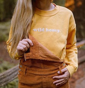 Yellow wild deals honey sweatshirt