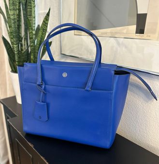 tory burch tote bag blue