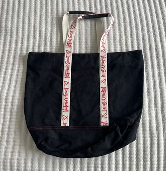 Victoria's Secret Large Canvas Tote Bag - Vinted