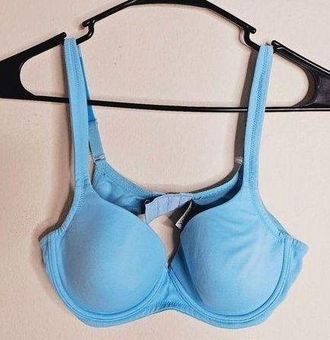 Victoria's Secret Body By Victoria Blue Demi T-shirt Bra Underwire Size 34C  - $20 - From Jessica