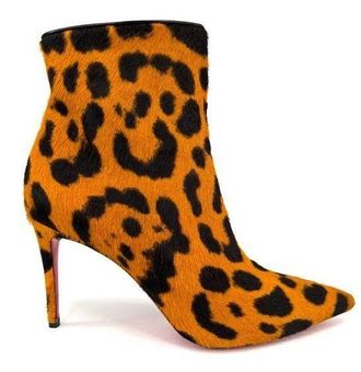 Christian Louboutin Kate Leopard Pumps 85