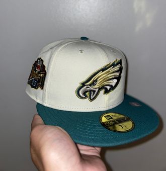 The Retro NFL Eagles Beanie with Faux Fur