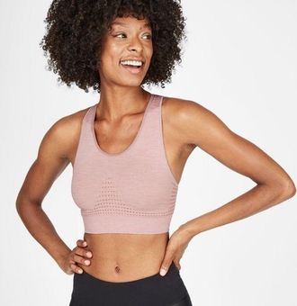 Sweaty Betty Stamina Dusty Rose Pink Compression Yoga Running