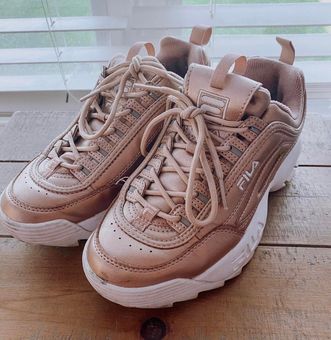 FILA rose gold shoes Size 7.5 - $25 (58% Off Retail) - From Lexie
