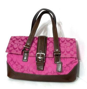 Coach CC Monogram Fabric Handbag - clothing & accessories - by