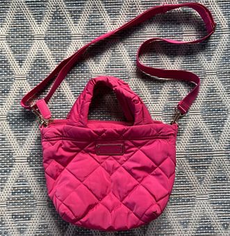 Marc Jacobs Pink Quilted Nylon Mini Tote Bag. Color: Peony - $150 - From  Alyssa