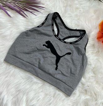 Puma Gray Sports Bra Size L - $20 (42% Off Retail) - From Tori