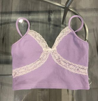 YesStyle Lace Tank Top Purple - $16 (20% Off Retail) - From Zi