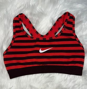 Nike Pro Womens Dri Fit Running Medium Support Sport Bras Xsmall Red Size  XS - $18 (48% Off Retail) - From Rachel
