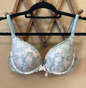 Victoria's Secret Lace Bra Green Size M - $21 (65% Off Retail