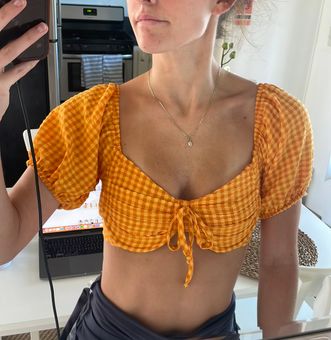 Wild Fable Crop Top Orange Size XS - $9 (55% Off Retail) New With Tags -  From Shelby