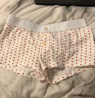 Brandy Melville heart boy shorts - $15 - From Anna