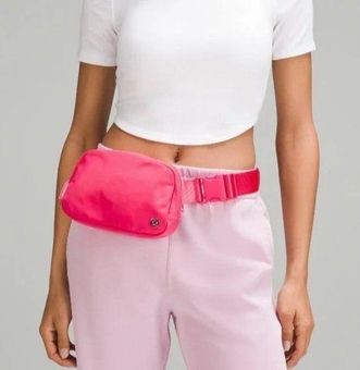 Lululemon Everywhere Belt Bag 1L in Lip Gloss NWT Sold Out Barbie Hot Pink  - $60 New With Tags - From Krista