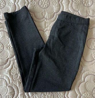 J.Jill Ponte Slim Leg Charcoal Gray Pull On Pants Size Small - $26