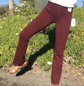 Xersion Burgundy Highwaisted Bootcut Flare Leggings Size XS - $23 New With  Tags - From Nat