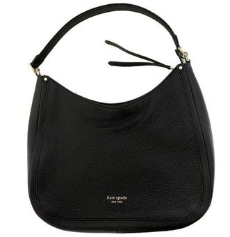 kate spade new york large pebbled leather hobo shoulder bag