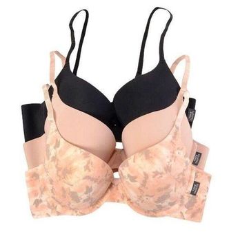 Vince Camuto Bras 3pk. Laser Cut Underwire Bras NWT Full Coverage 34B Size  undefined - $28 New With Tags - From Kaliq
