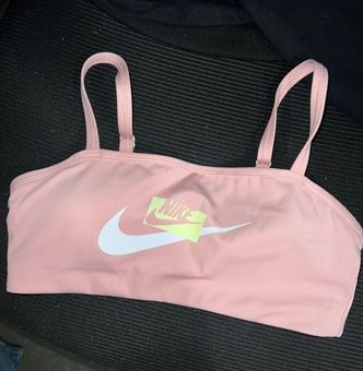 Nike Bandeau Sports Bra Pink - $30 (45% Off Retail) - From Jasmine