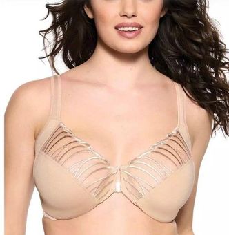 Angie Front Close Minimizer Bra