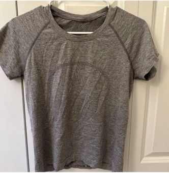 Lululemon Swiftly Tech Short Sleeve Crew Gray Size 8 - $45 - From