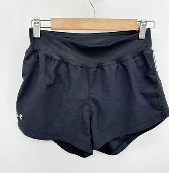 Under Armour Black Built in Underwear Workout Running Shorts