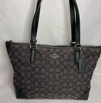 Coach Zip Top Tote