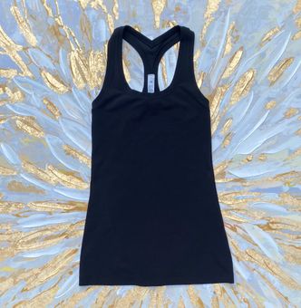 LULULEMON Cool Racerback II Tank Top, Blk, 0 : : Clothing