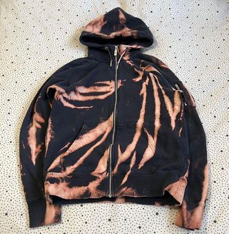 Nike Custom Bleached Zip Up Hoodie 26 From Emma