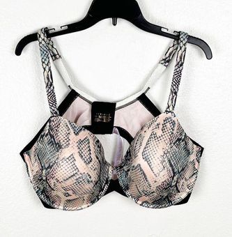 SAVAGE X FENTY Snakeskin Adjustable Straps Lightly Padded Bra, Size 44DD -  $35 - From Mackeye