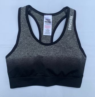 Gymshark Adapt Ombré Seamless Sports Bra Black - $25 - From Junior