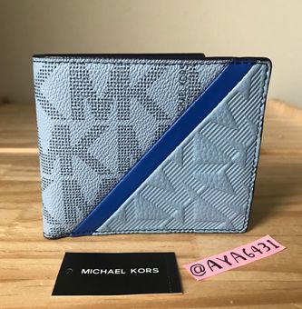 Michael Kors Wallet Men Blue - $119 (24% Off Retail) New With