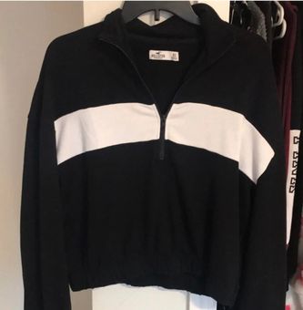 Quarter zip pullover hollister cheap