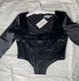 Beverly Long Sleeve Top Black Eco