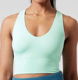 Aurora Seamless Crop Rib Tank, Athleta