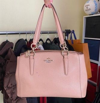 Coach Madison small Christie Carryall in saffiano leather pastel pink - $32  - From Janelle