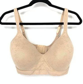 Carole Hochman Seamless Comfort Bra Wire Free Comfort Straps Size Small 