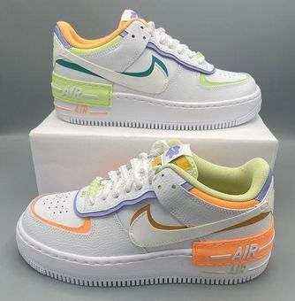 Nike AIR FORCE 1 SHADOW CASUAL SHOES MULTI COLOR