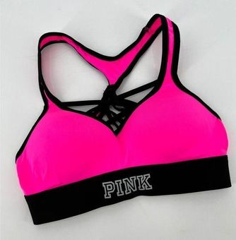 PINK Victoria's Secret, Intimates & Sleepwear, Pink Victorias Secret  Ultimate Strappy Sports Bra Size S