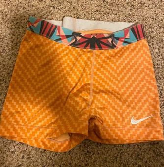 Nike Orange Spandex Multiple Size XS 
