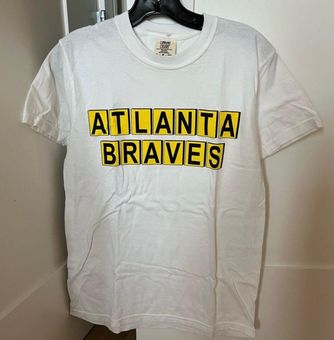 Comfort Colors Atlanta Braves T Shirt (Waffle House Style) White