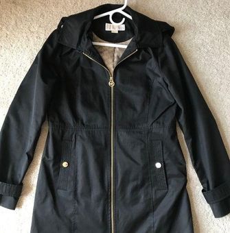 Michael Kors Black Rain Jacket - $65 (56% Off Retail) - From Ashley