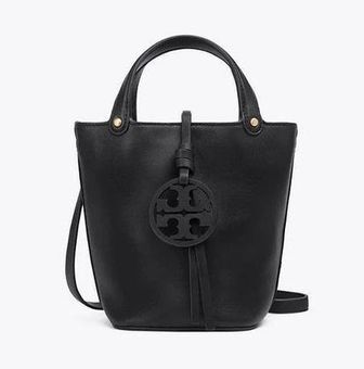 Tory Burch Miller Leather Bucket Bag