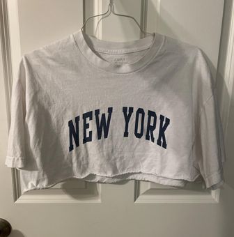 brandy Melville top  Tops, White crop top, Crop tops