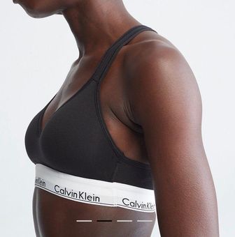 Calvin Klein Modern Cotton Padded Bralette Black Size M - $31 (32