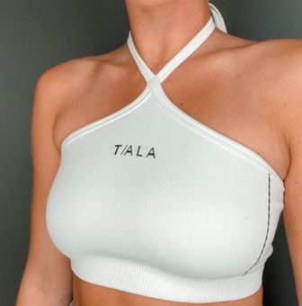 Tala New Halter Top Sports Bra White - $16 New With Tags - From Kay