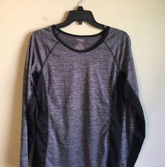 Danskin now large grey long sleeved shirt - $13 - From Brittany