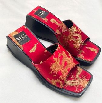 Asian on sale platform sandals